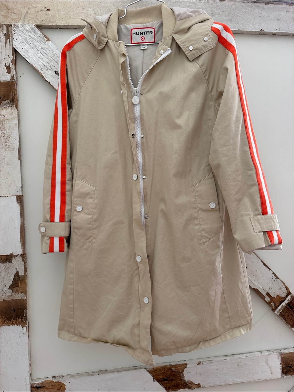 Hunter for Target Tan trench coat